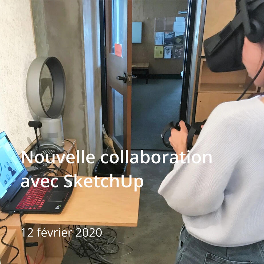 Collaboration avec SketchUp