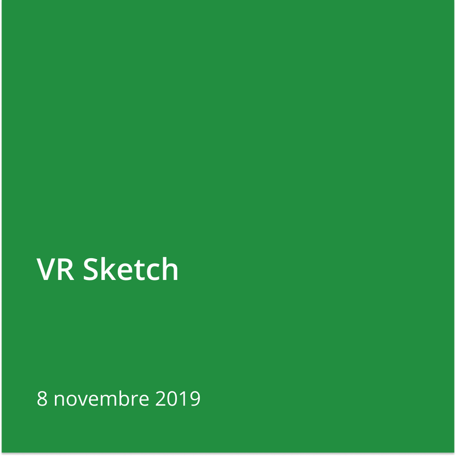 VR Sketch